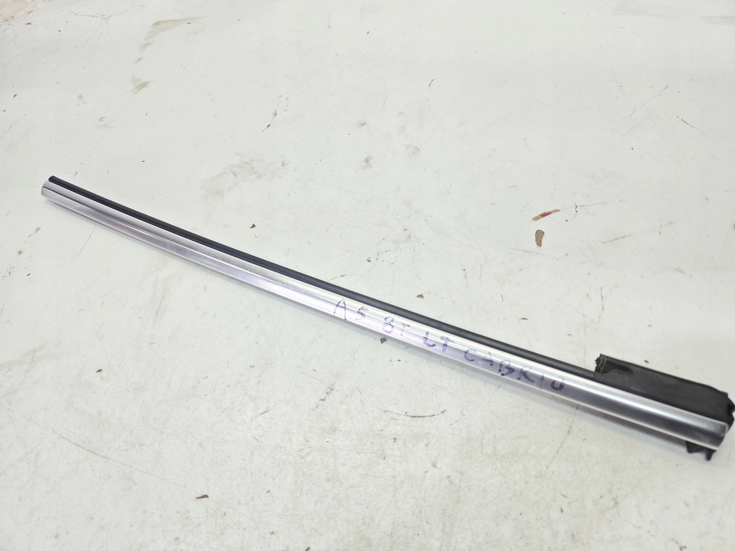 moulding CHROM left rear part AUDI A5 8F CABRIO 8F0853763D
