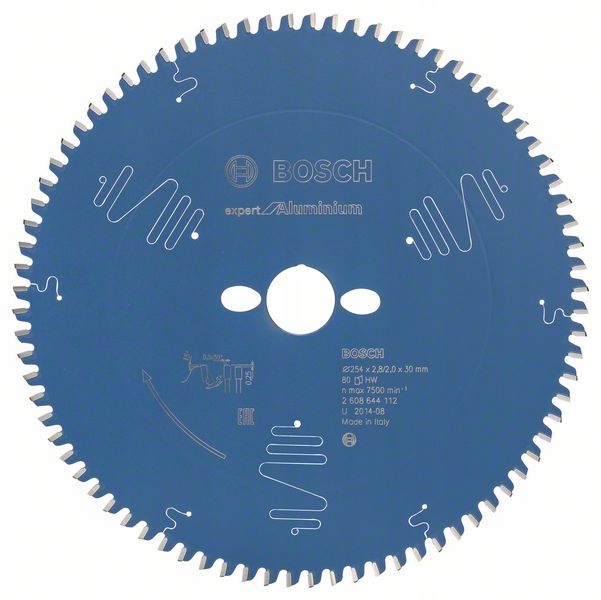 BOSCH TARCZA Expert for Aluminium 254mm 80 zębów