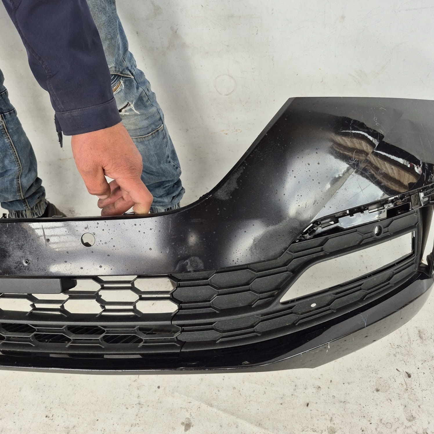 SKODA OCTAVIA IV 19- bumper front front PDC
