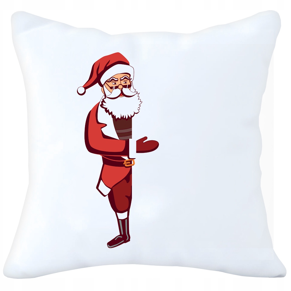 POSZEWKA DEKORACYJNA 40x40 ŚWIĄTECZNA Z NADRUKIEM