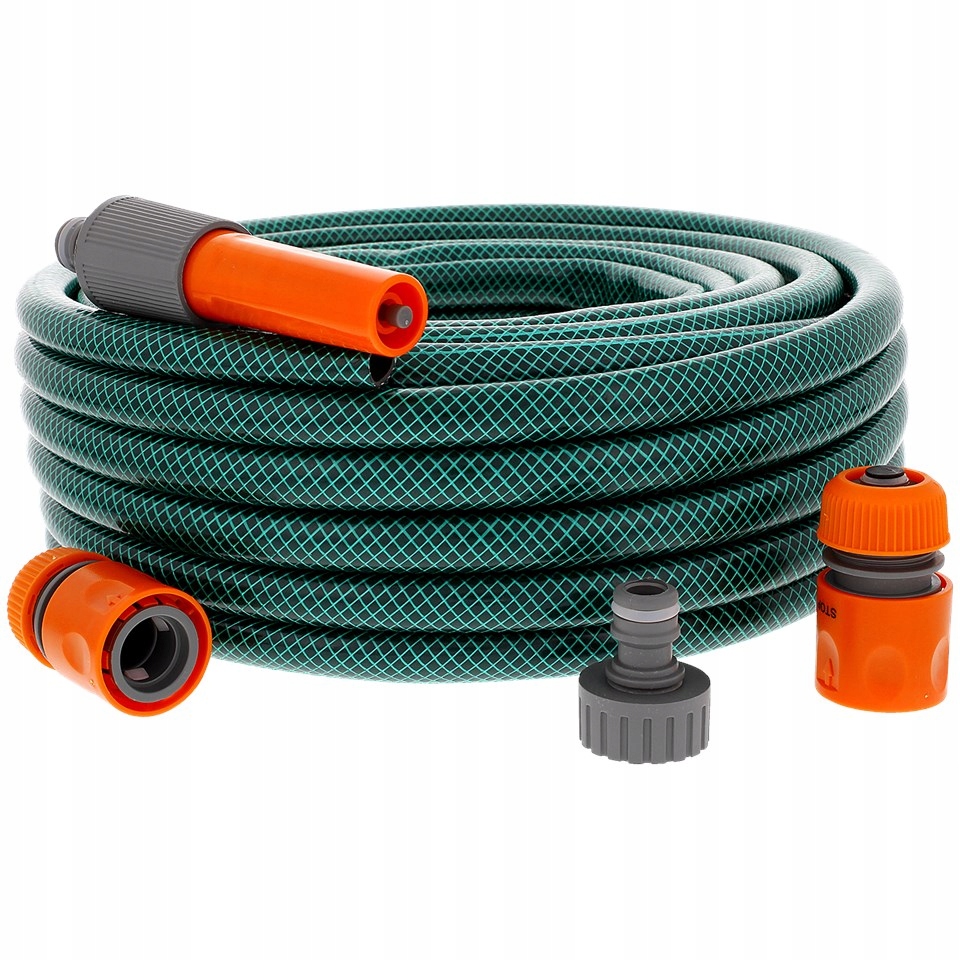 

Wąż Ogrodowy 20 Metrów 1/2" Ze Złączkami