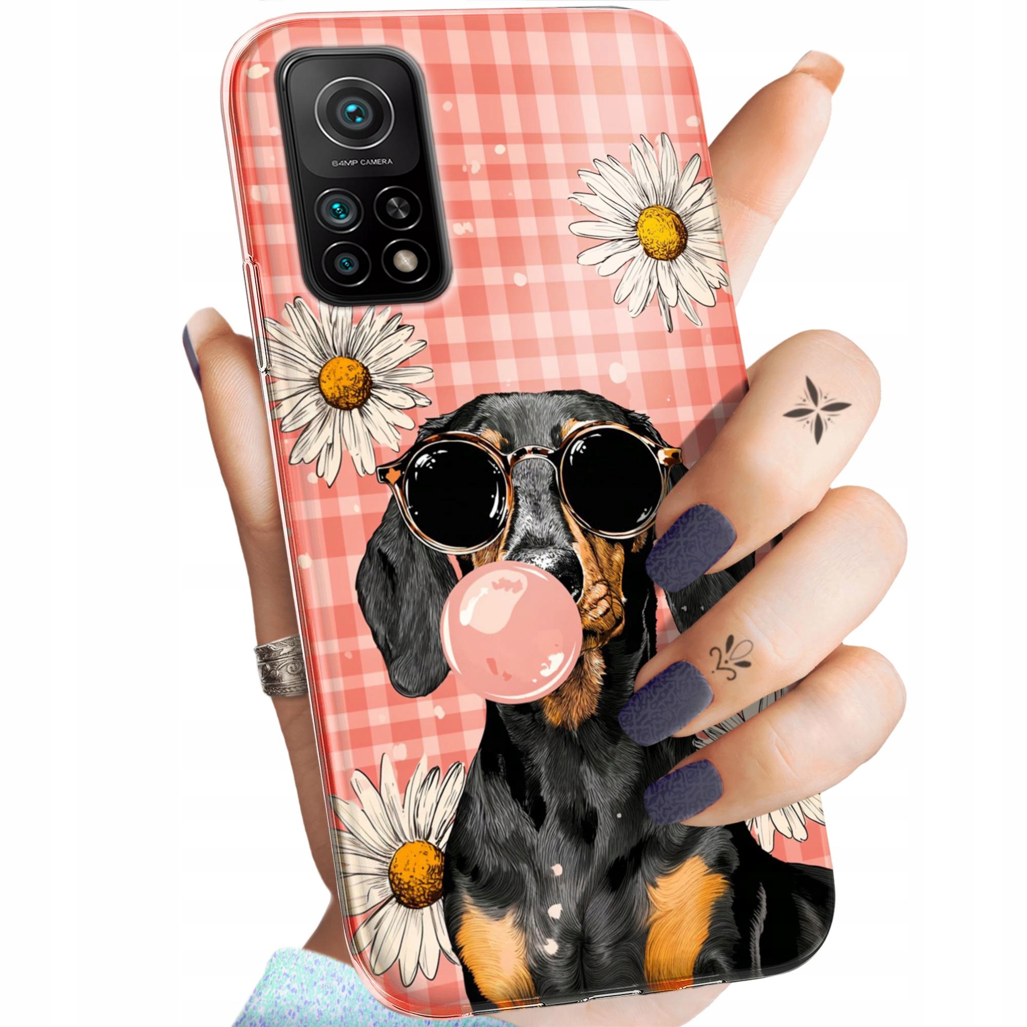 Etui Do Xiaomi MI 10T Pro 5G Jamniki Psy Jamnik Red Merle Obudowa