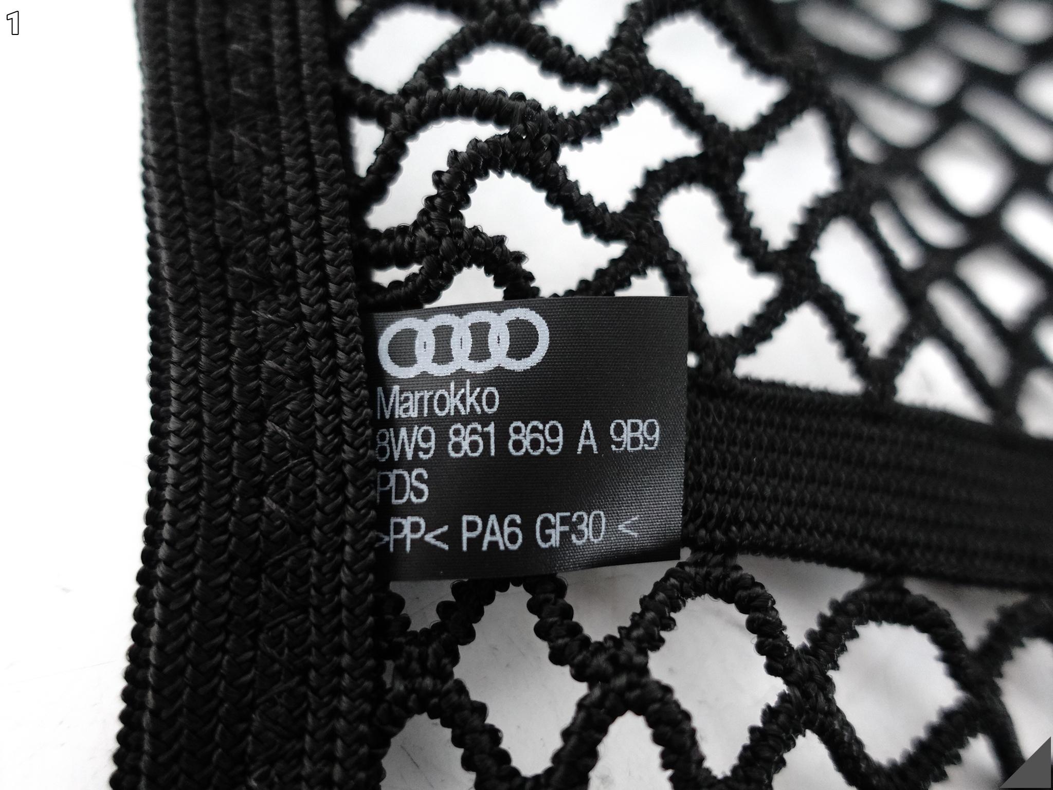AUDI Q3 83A F3 A4 S4 8W9 B9 net ORGANIZER boot 8W9861869A
