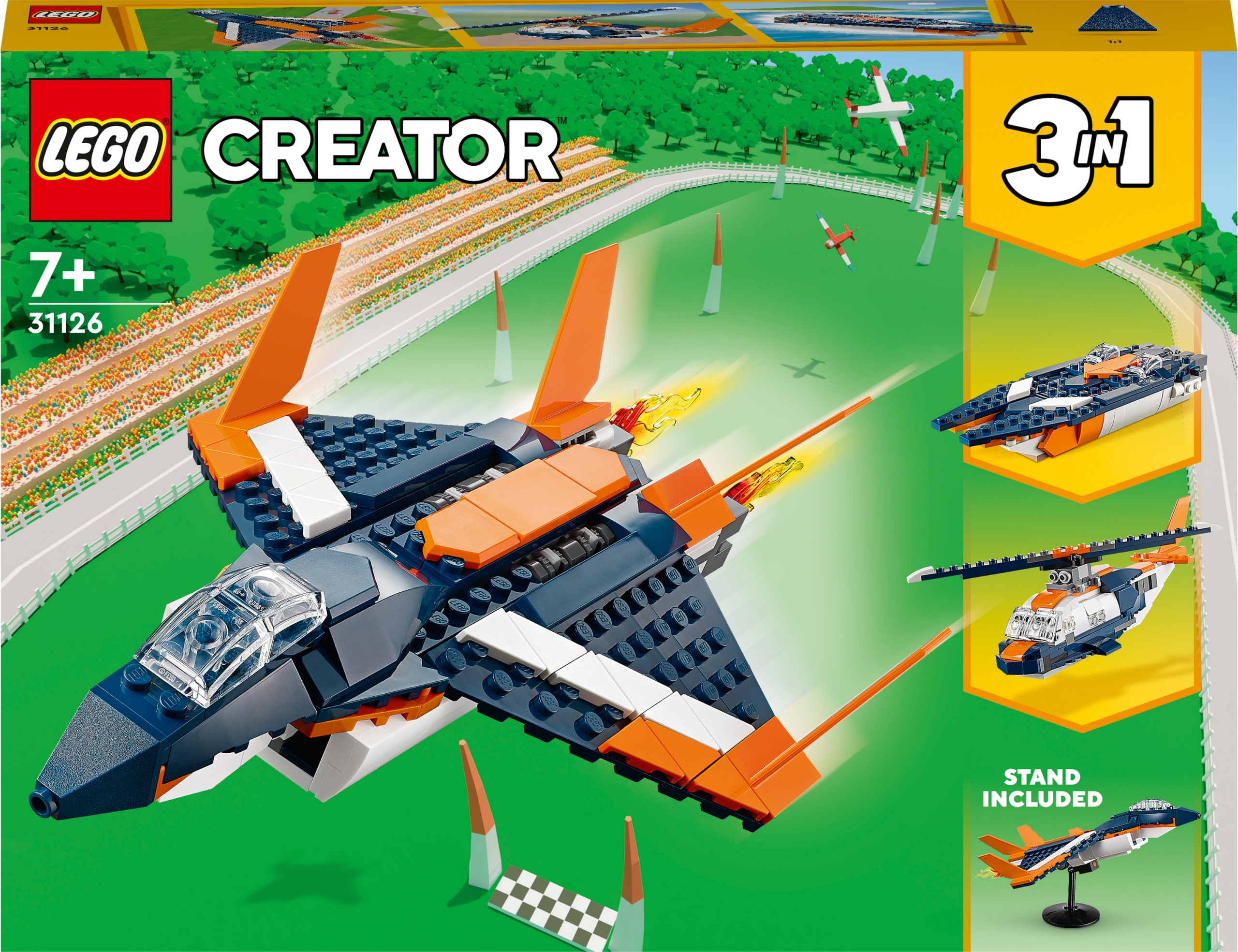 

Lego Creator 31126 Odrzutowiec naddźwiękowy