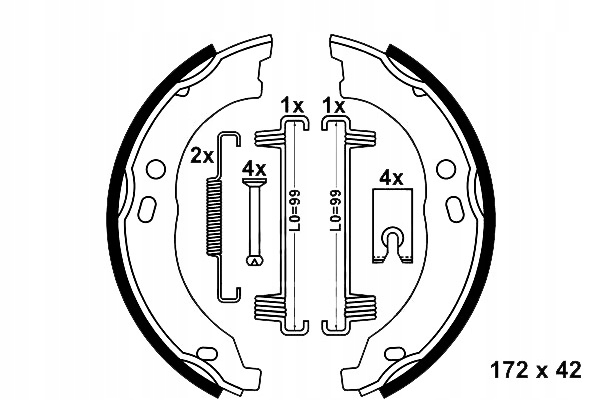 Ate Brzdová Čelist Citroen Jumper Fia