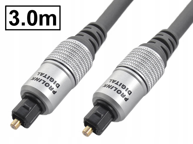 

Kabel S/pdif Toslink-toslink Hq Prolink Excl. 3m