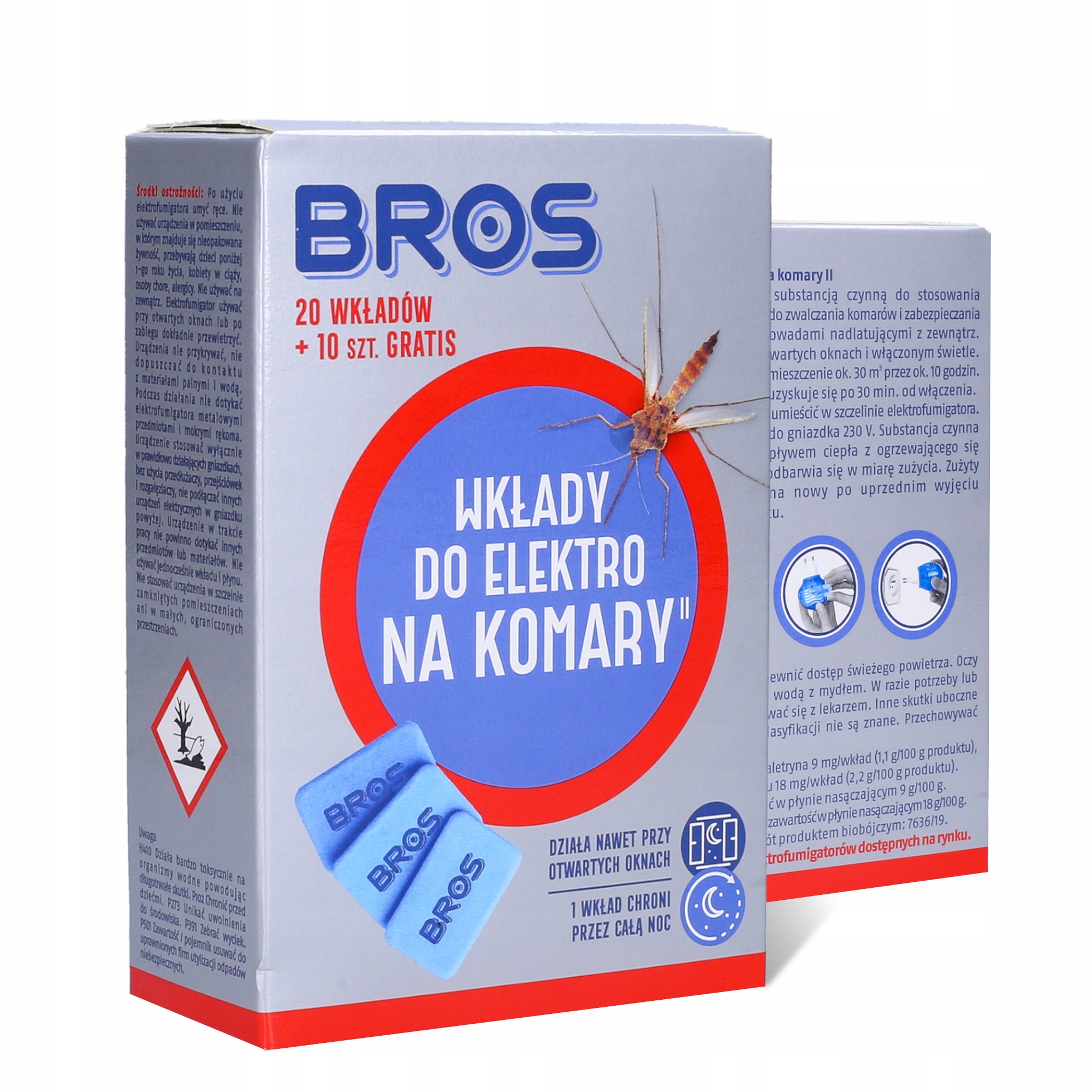 

Bros Wkłady Wymienne Do Elektro Na Komary