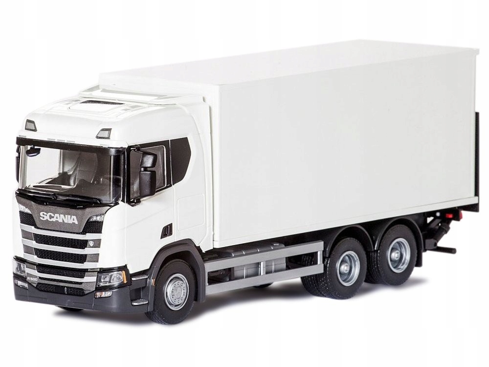 Scania Cr zvedákem bílá Model Emek 89602