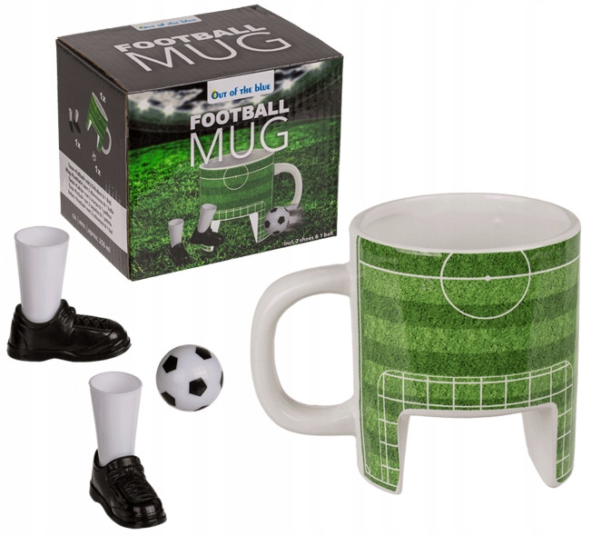 

Kubek Kibica Football Piłka Nożna bramka buty