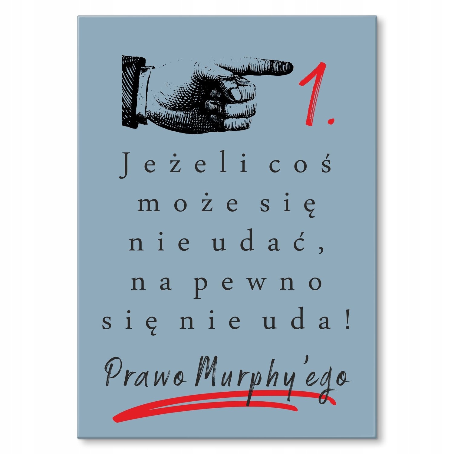 Kovový plakát Murphy PL1 Dárek 30 x 42 cm