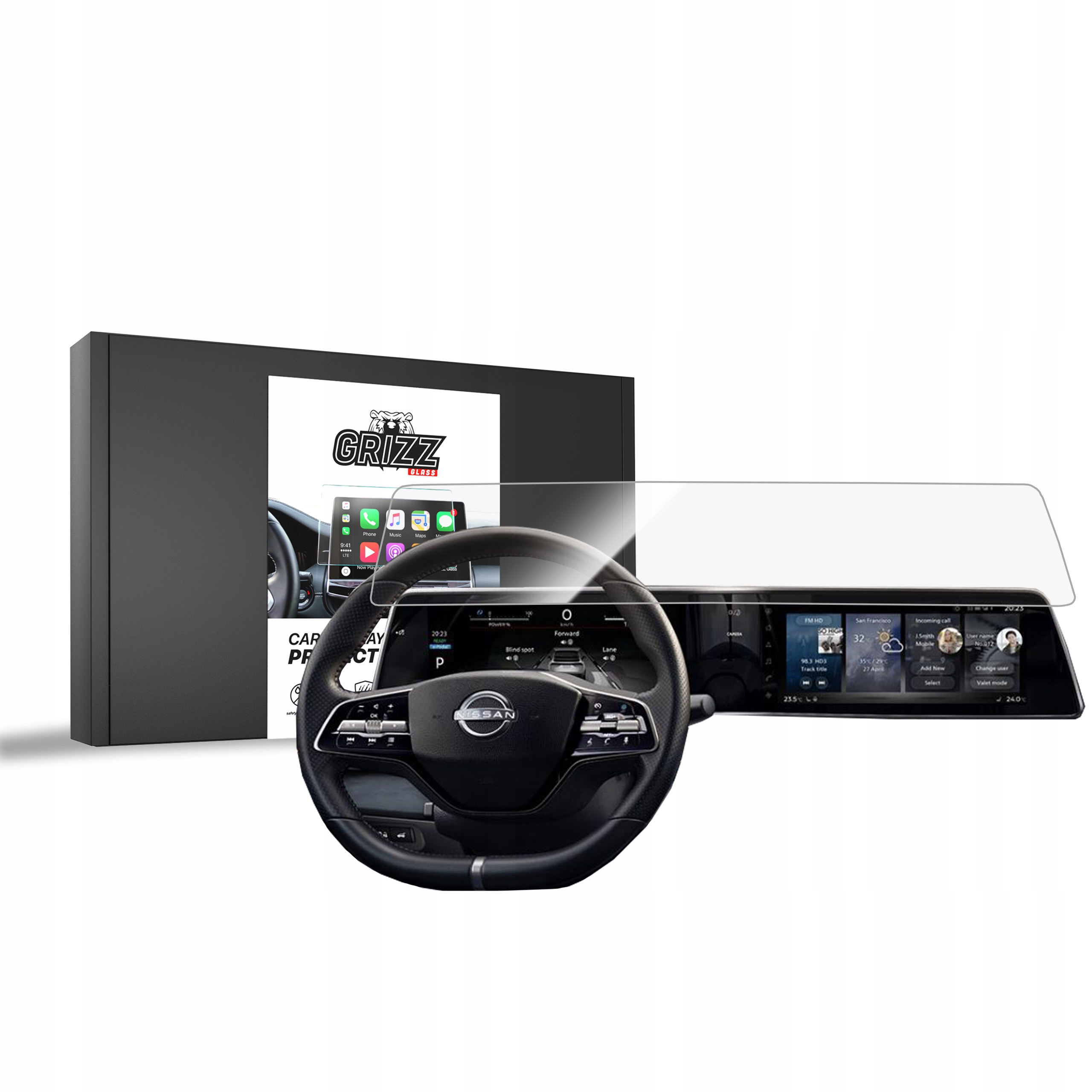 Folia Ceramiczna do Nissan Ariya 12,3" (2024-2025)