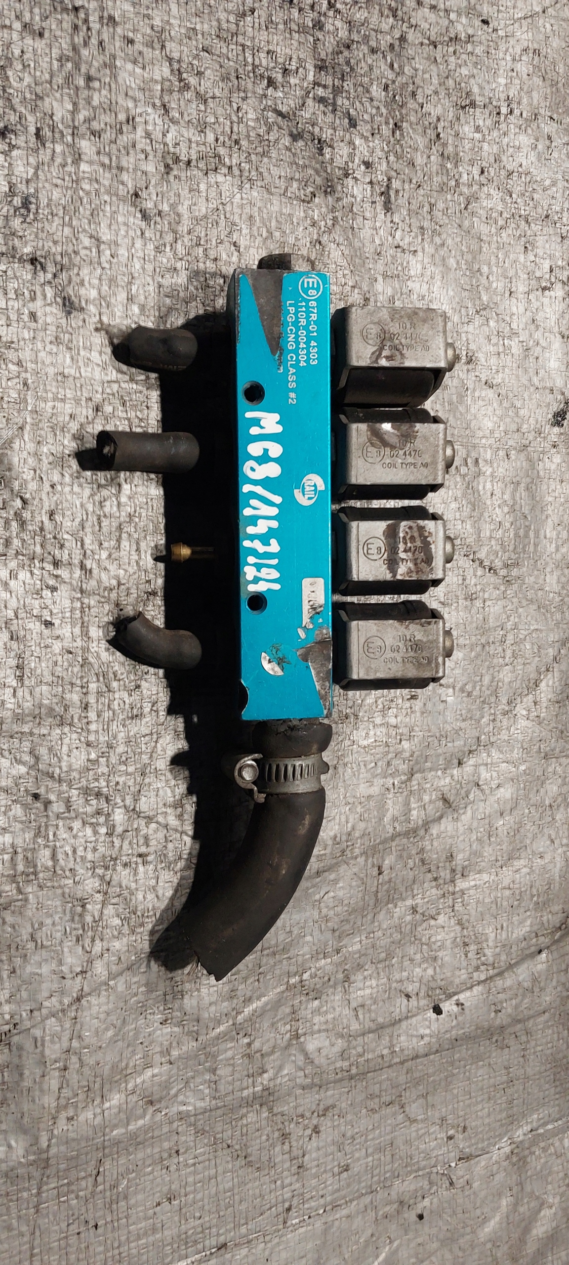 injection ramp gas LPG 67R-014303
