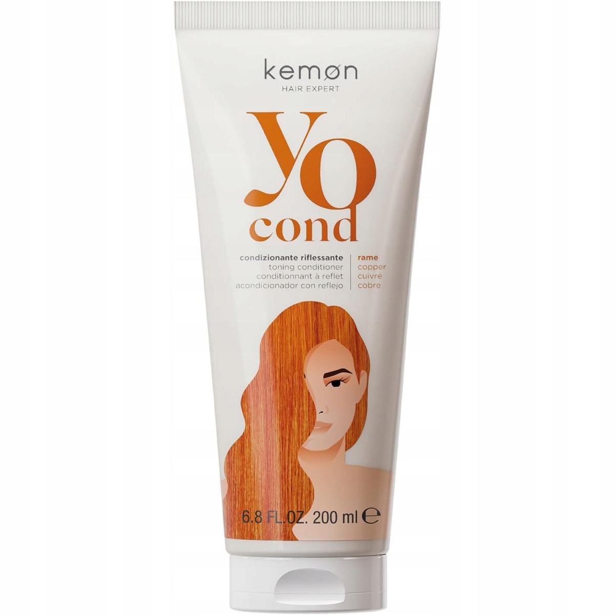 Kemon, Barva na vlasy Yo Rame, Kondicionér pro barvení vlasů, 200 ml