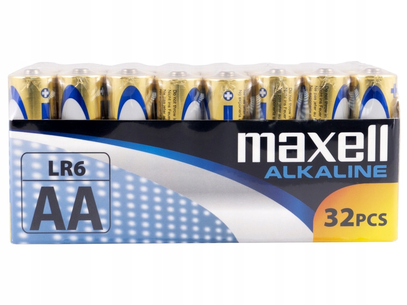 

Baterie Aa LR6 Maxell Alkaline (32 szt.)