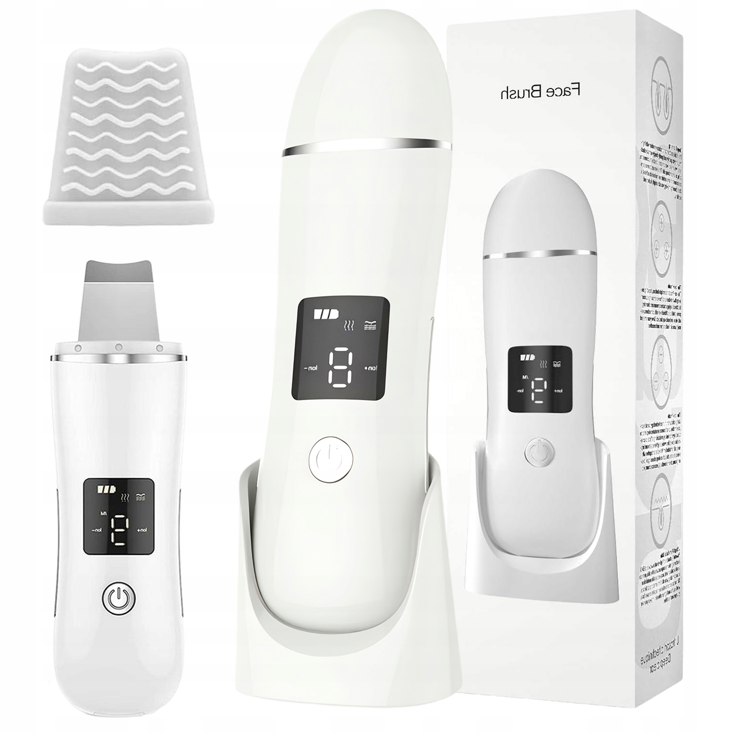 Ultrazvukový Bezdrátový Kavitační Peeling Na Obličej 4 Režimy Usb