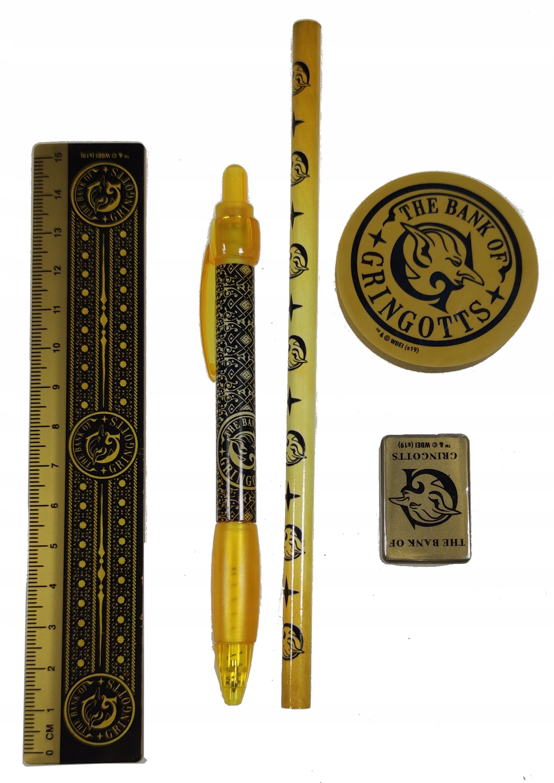 ZESTAW SZKOLNY HARRY POTTER GRINGOTTS 5w1 ORYGINAŁ