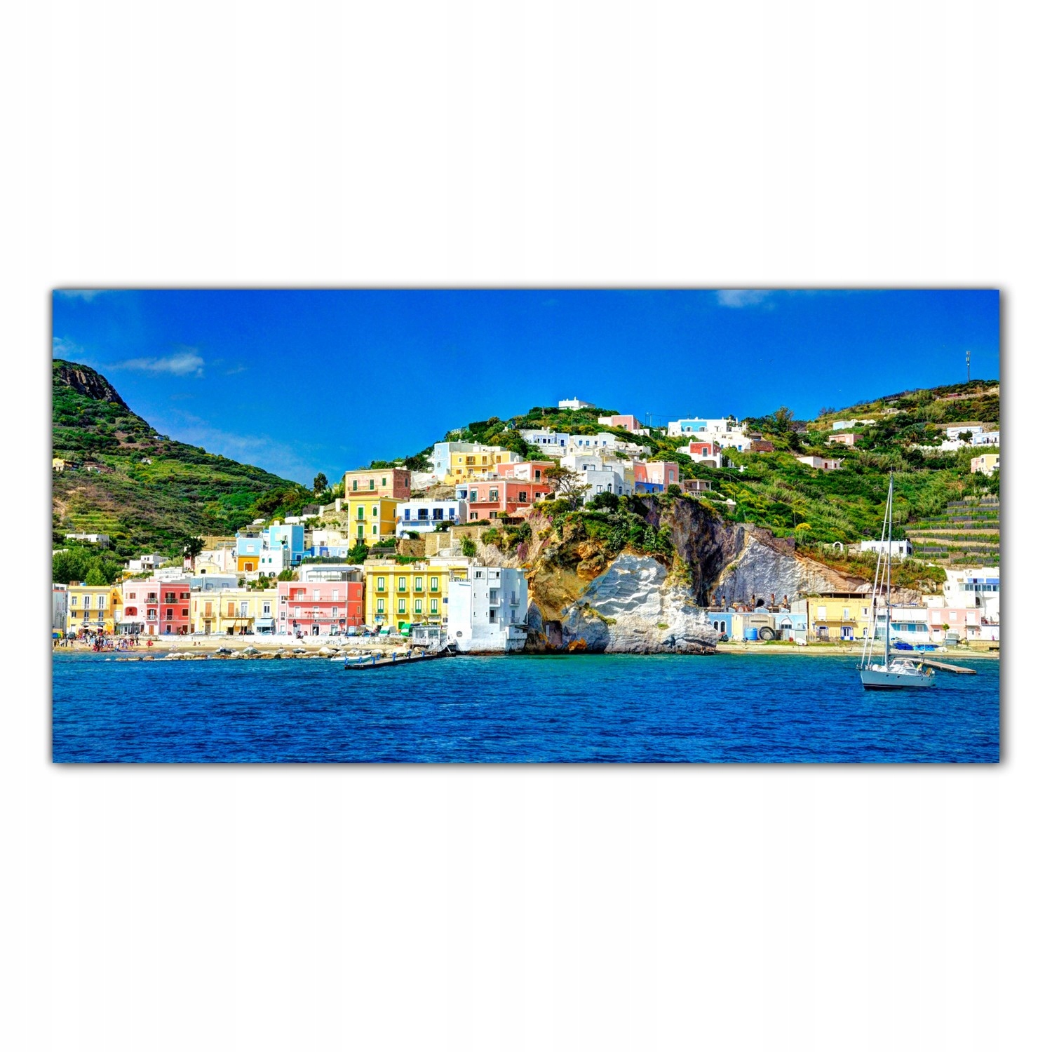 

Obraz na szkle Foto Wyspa Zatoka Krajobraz 120x60