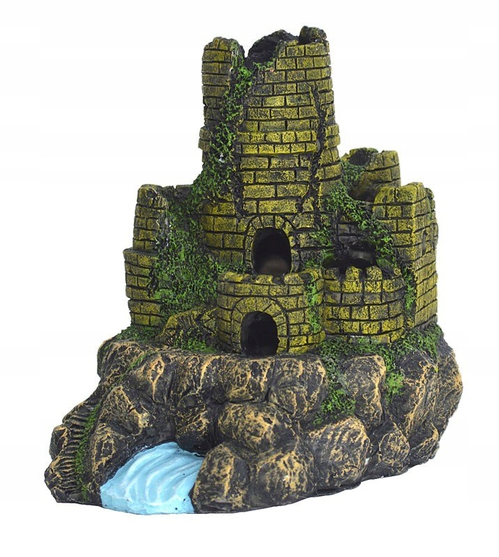 Levně Akvarijní ozdoba Happet R007 zámek 18,5 cm