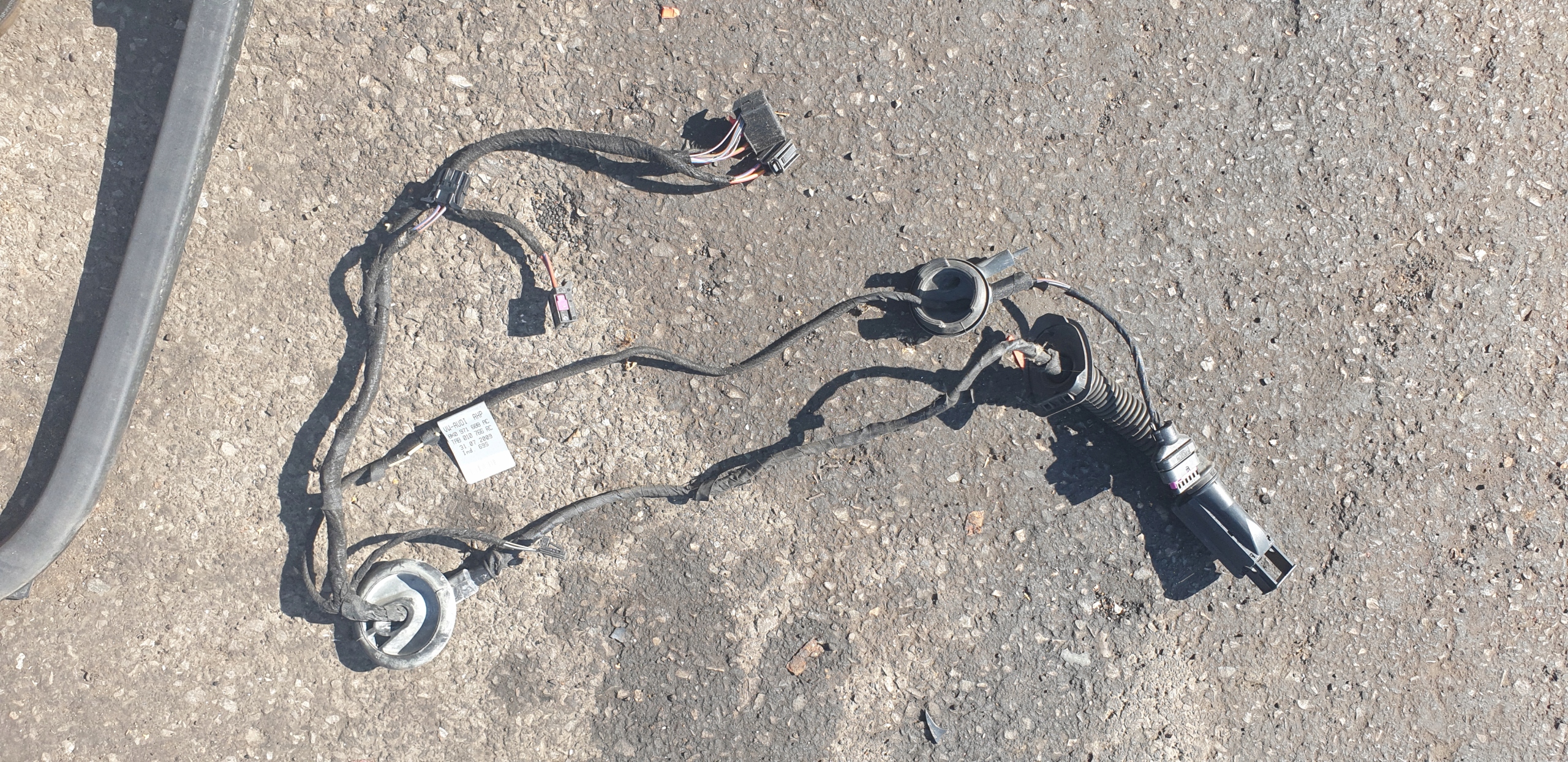 bundle wiring Z door right rear part AUDI A4 B8 8K OE
