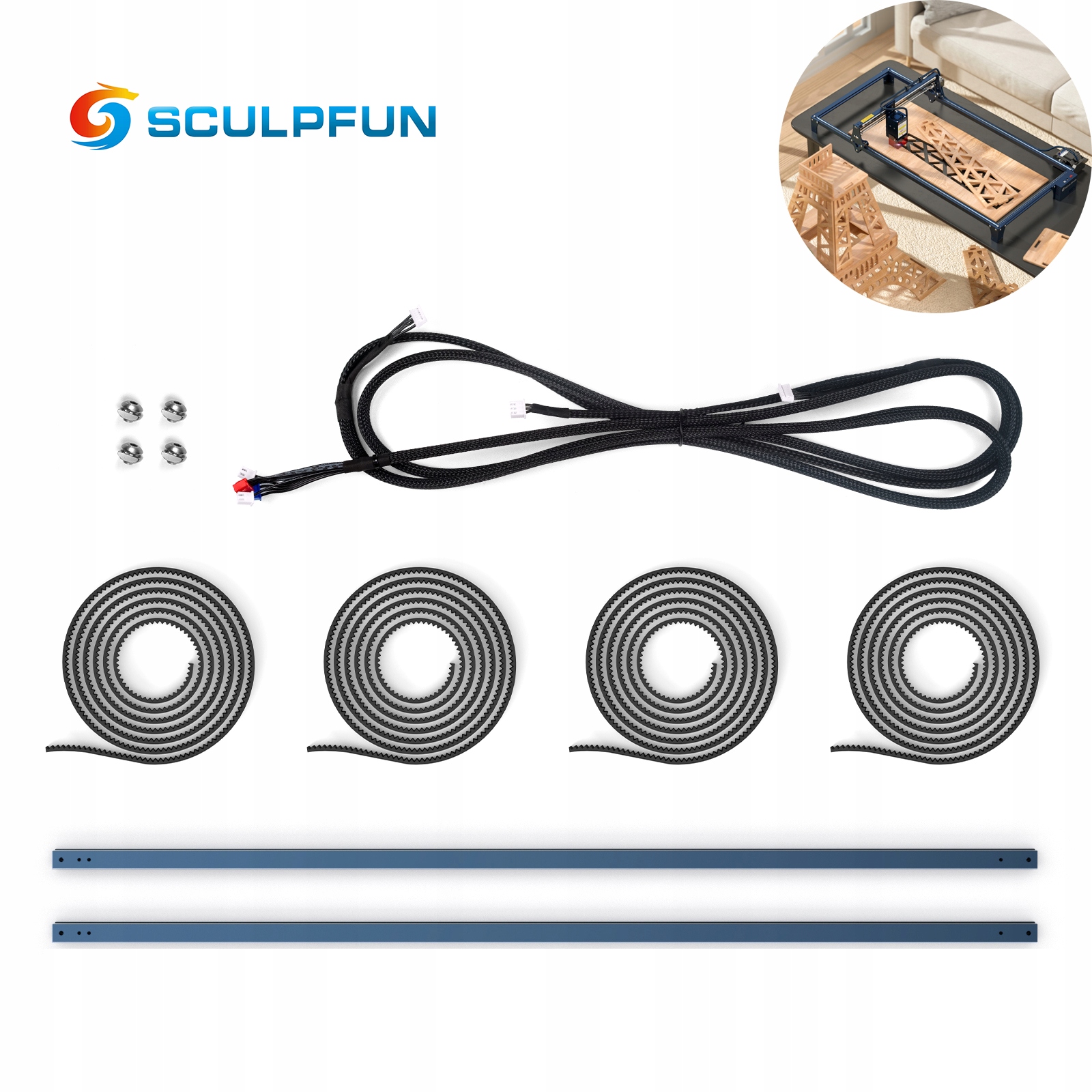 

Grawer Laser Rozszerz Zestaw do Sculpfun S30 Seria