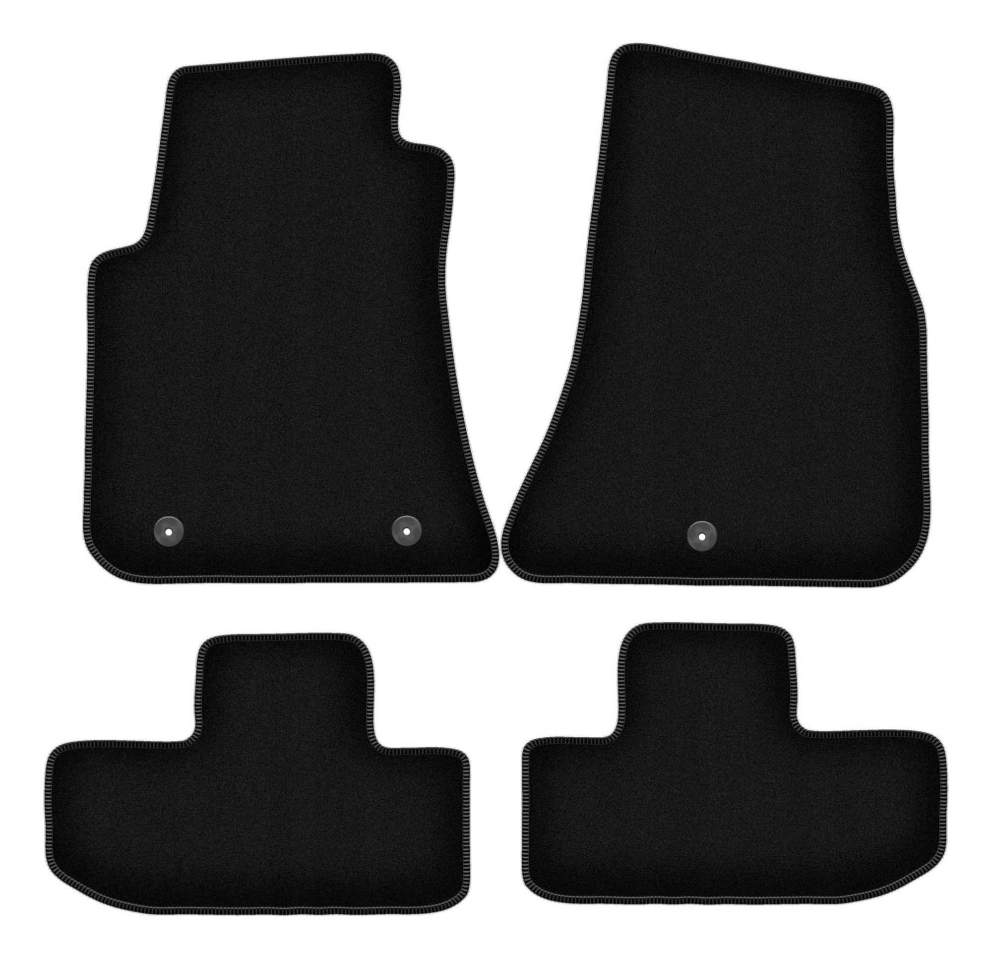 Dywaniki welurowe Basic do: Dodge Challenger III coupe (2008-)