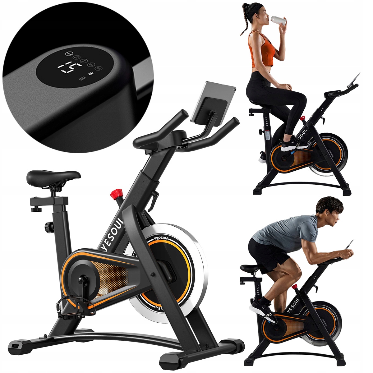 Stacjonarny Rower Treningowy Fitness spinningowy Aplikacja Yesoul A1
