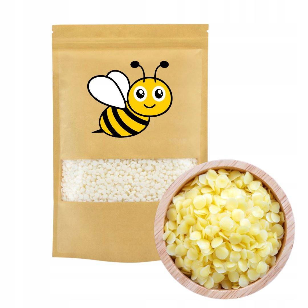 

wosk pszczeli naturalny do świec masażu 500g Eko