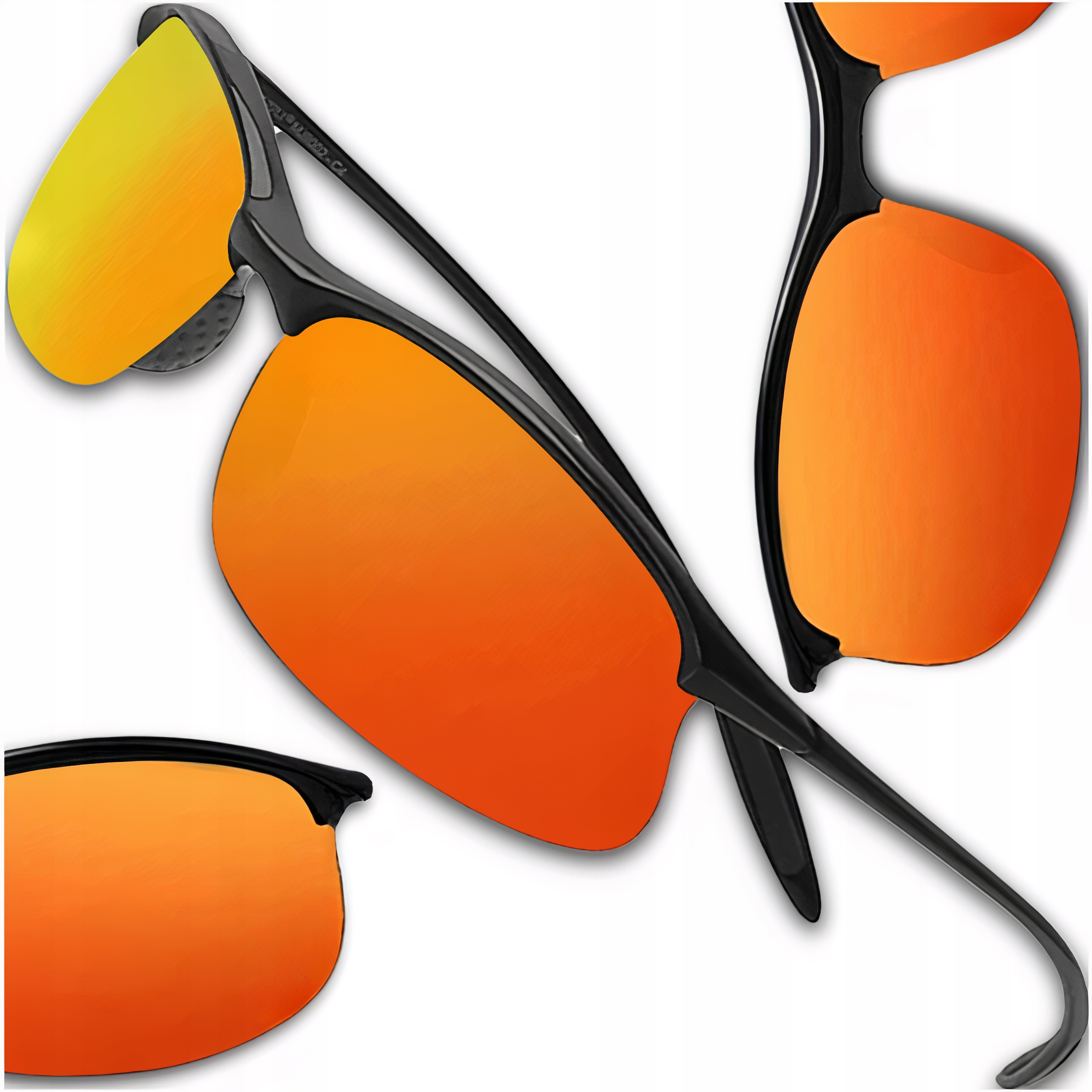 Sportowe okulary Rower polaryzacyjne dla kierowców lustrzanki filtr UV400