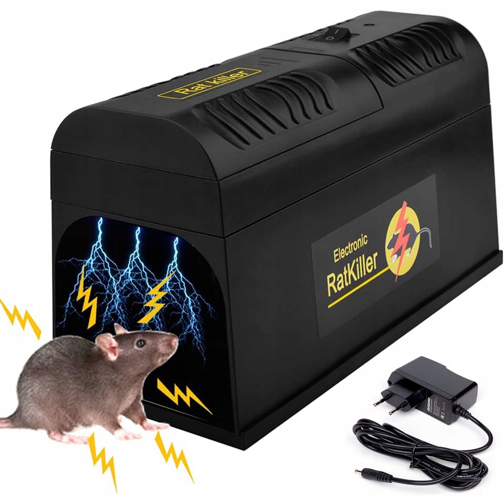 Elektronická Past Na Myši, Úraz Elektrickým Proudem Za Účelem Zabití Potkanů