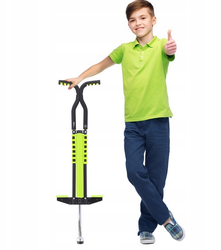 NILS NFX5006 ZIELONY JUMP STICK NILS FUN POGO SKOCZEK