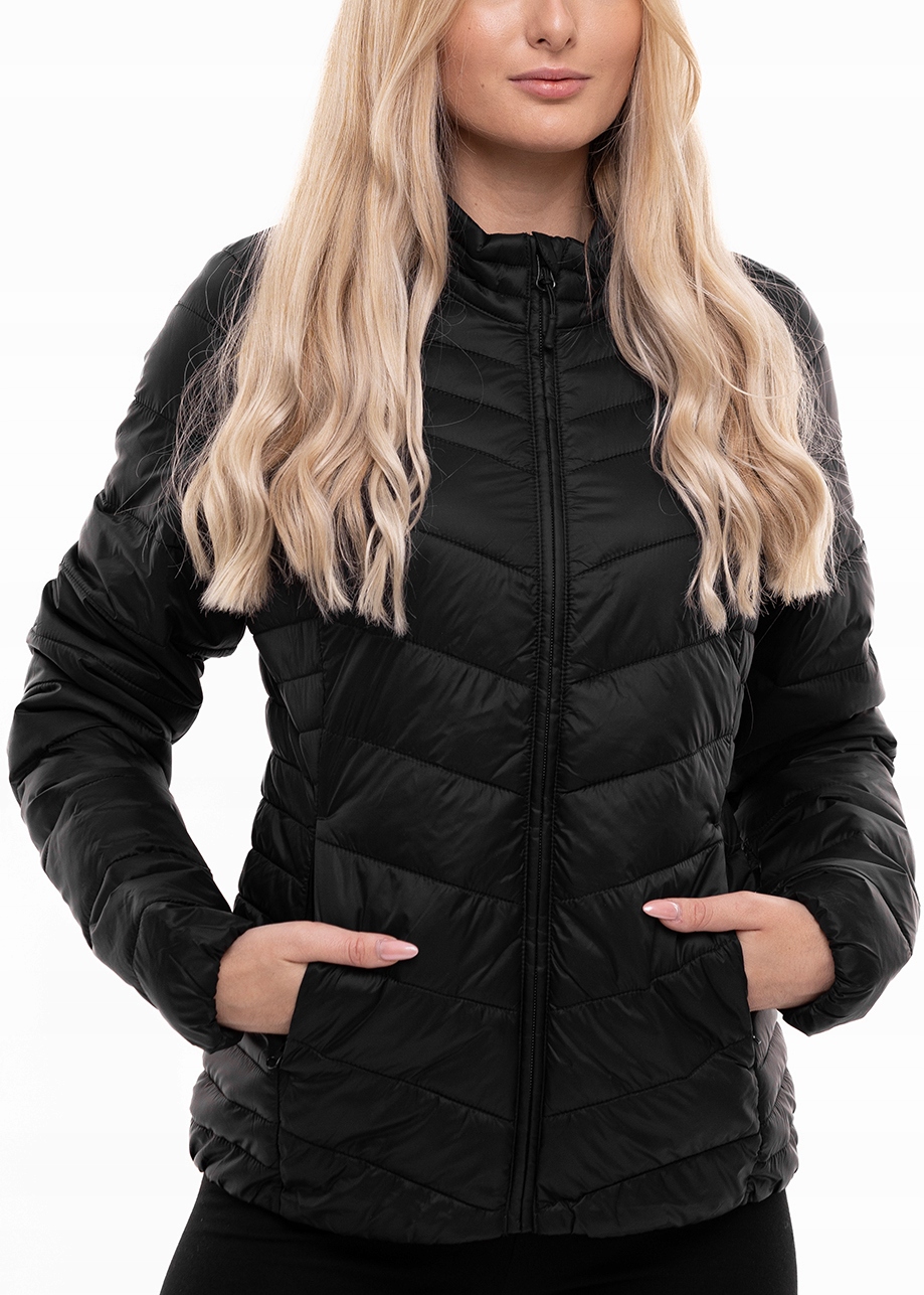4F dámská přechodová péřová bunda se zapínáním, sportovní vel. M