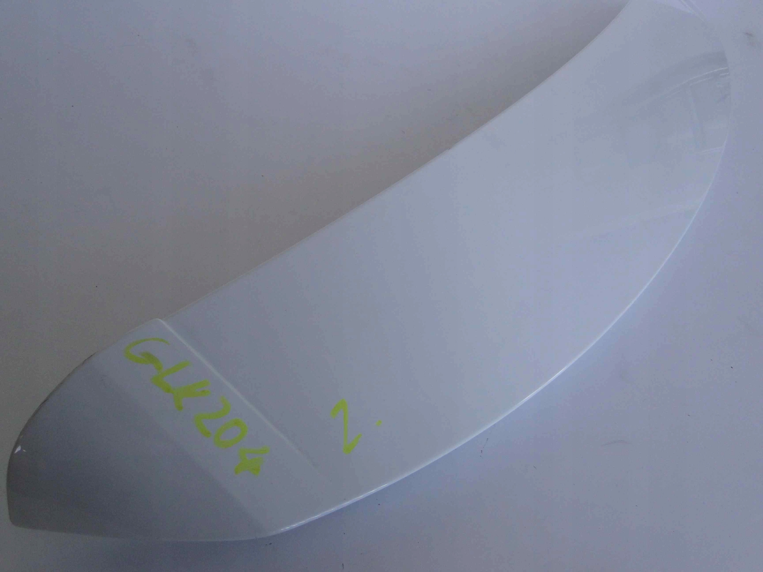 MERCEDES GLK X204 204 SPOILER TYLNY KLAPY TYLNEJ Kolor biały