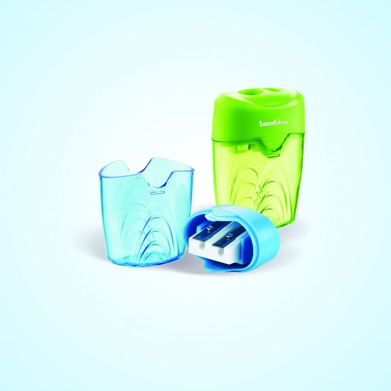 

Temperówka podwójna Bambino z pojemnikiem