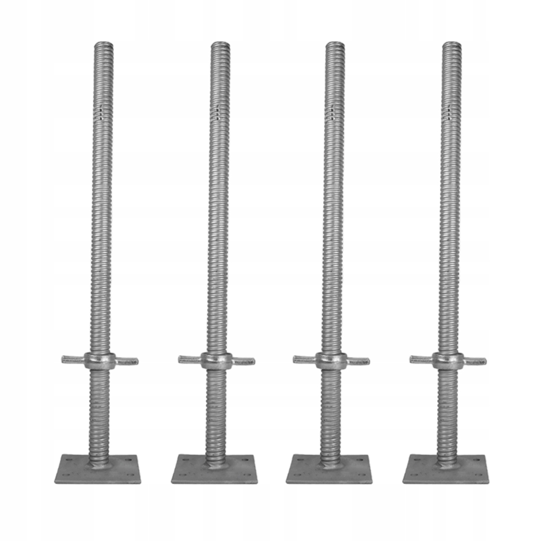 Stopa do rusztowania rusztowań P70 R65 L73 uniwersalna Ocynk 100cm 4x