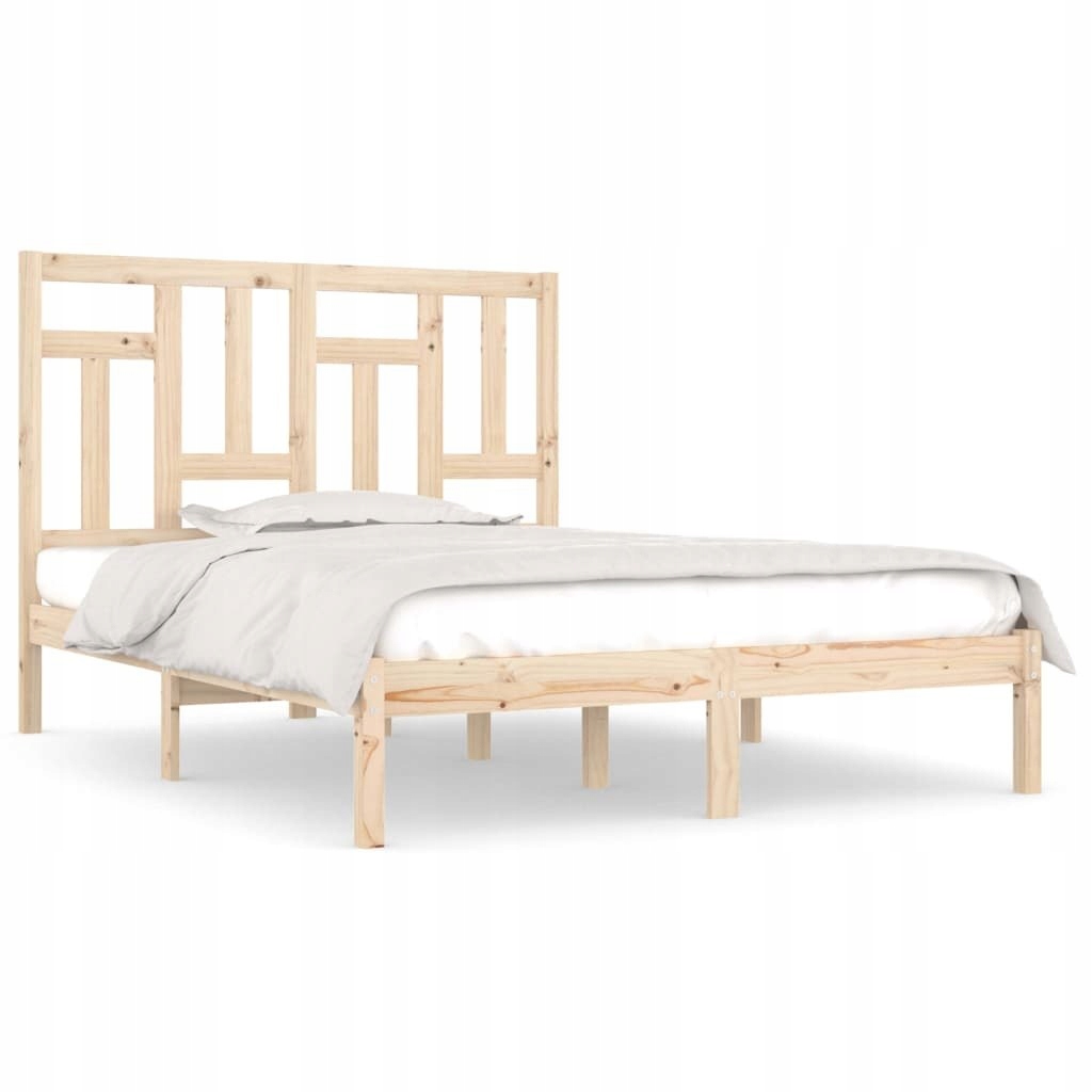Rama łóżka, lite drewno sosnowe, 120x200 c Marka VidaXL