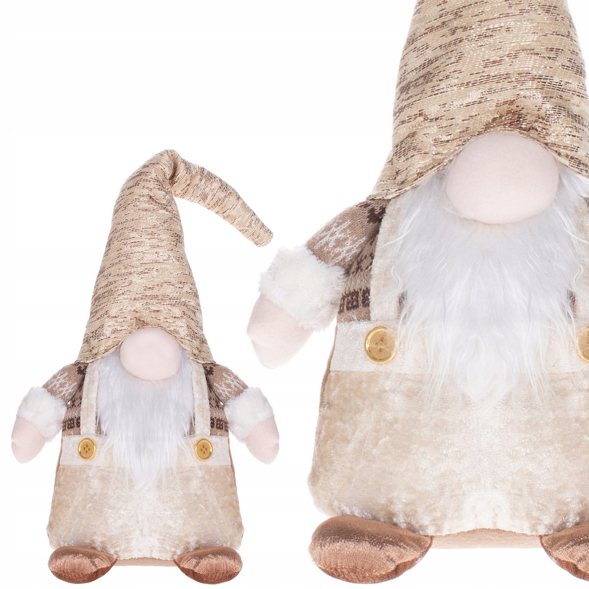 

Skrzat Krasnal Mikołaj Złoty Święta