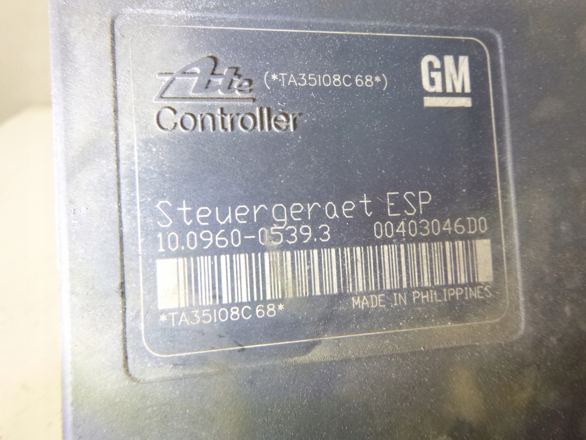 pump ABS Opel Astra H 1.6 2005r. 13213610