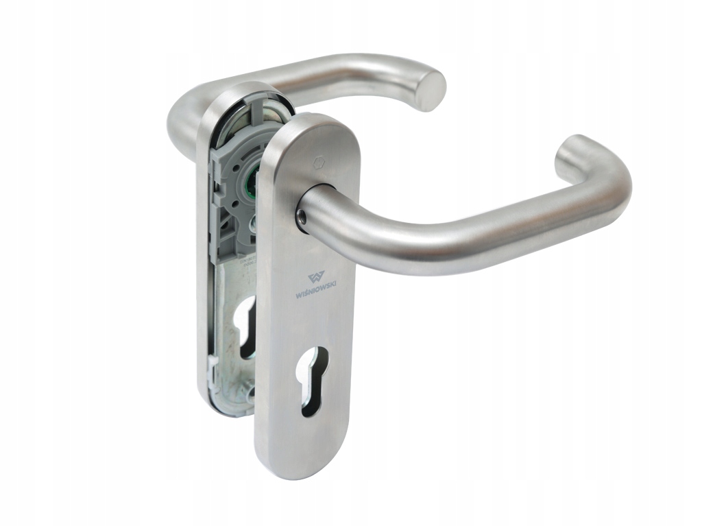 Kľučka kľučka Wiśniowski firkant 9mm nerez