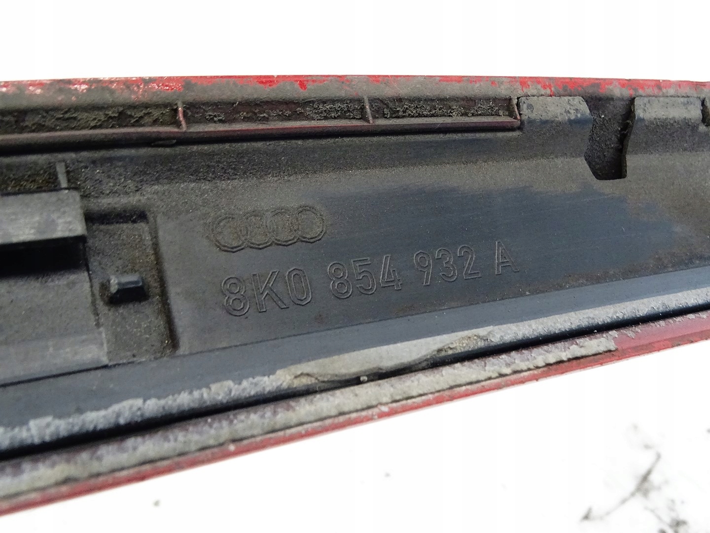 moulding threshold cap left AUDI A4 B8 sedan S-LINE 8K0854932A