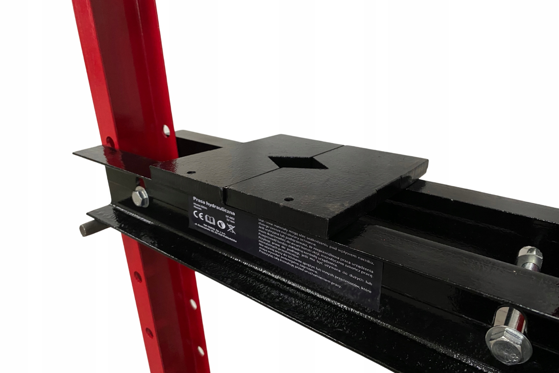 INVENTO PRASA HYDRAULICZNA WARSZTATOWA 12 TON + PRYZMY Kod producenta INVTP07