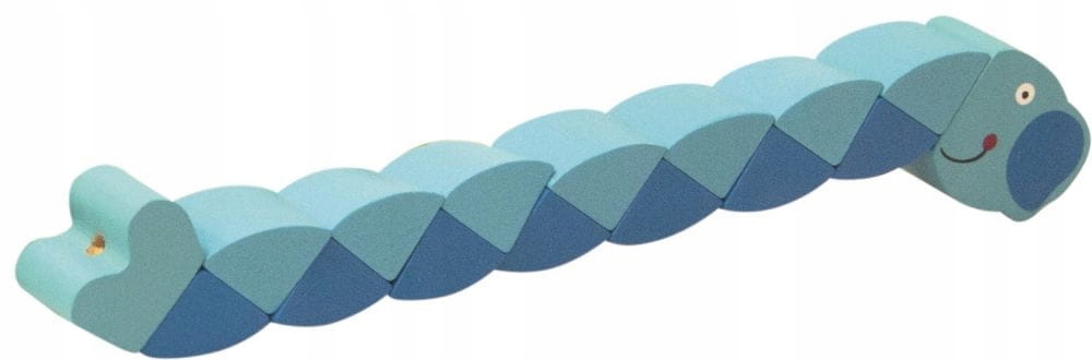 DREWNIANE KLOCKI ELASTYCZNE ZWIERZĄTKA WOODY Marka Woodyland