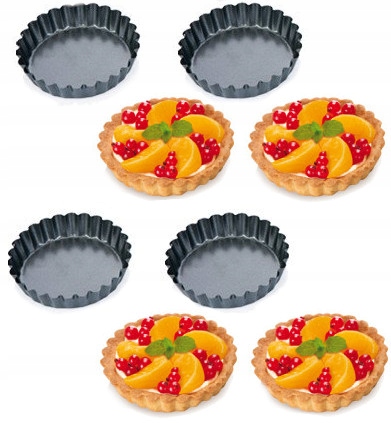 

Tescoma Formy Foremki Na Mini Tartaletki 10cm 4szt