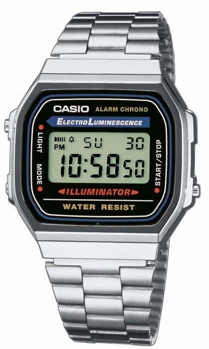 Elektronické Hodinky Casio Retro A168WA-1YES