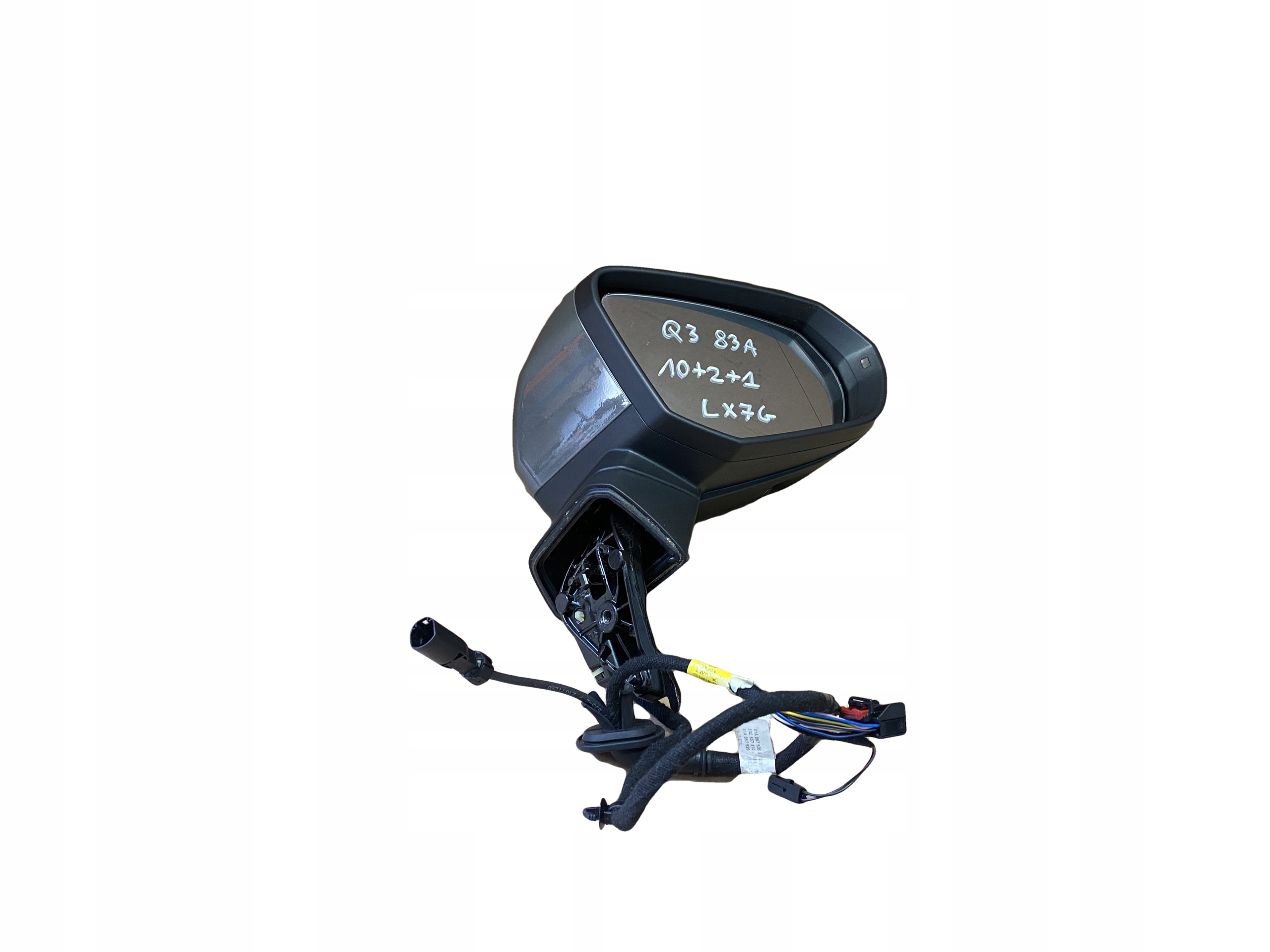 AUDI Q3 83A mirror right KAMERA 10+2+1 PIN LX7G