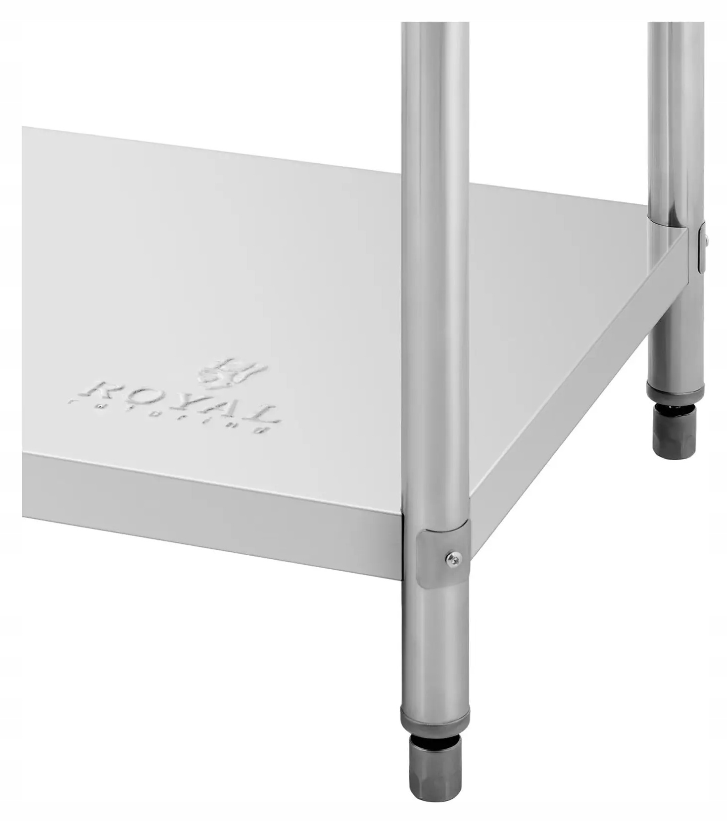 Stół roboczy z półką 100x60 cm Royal Catering RCAT-100/60-NW 10011095