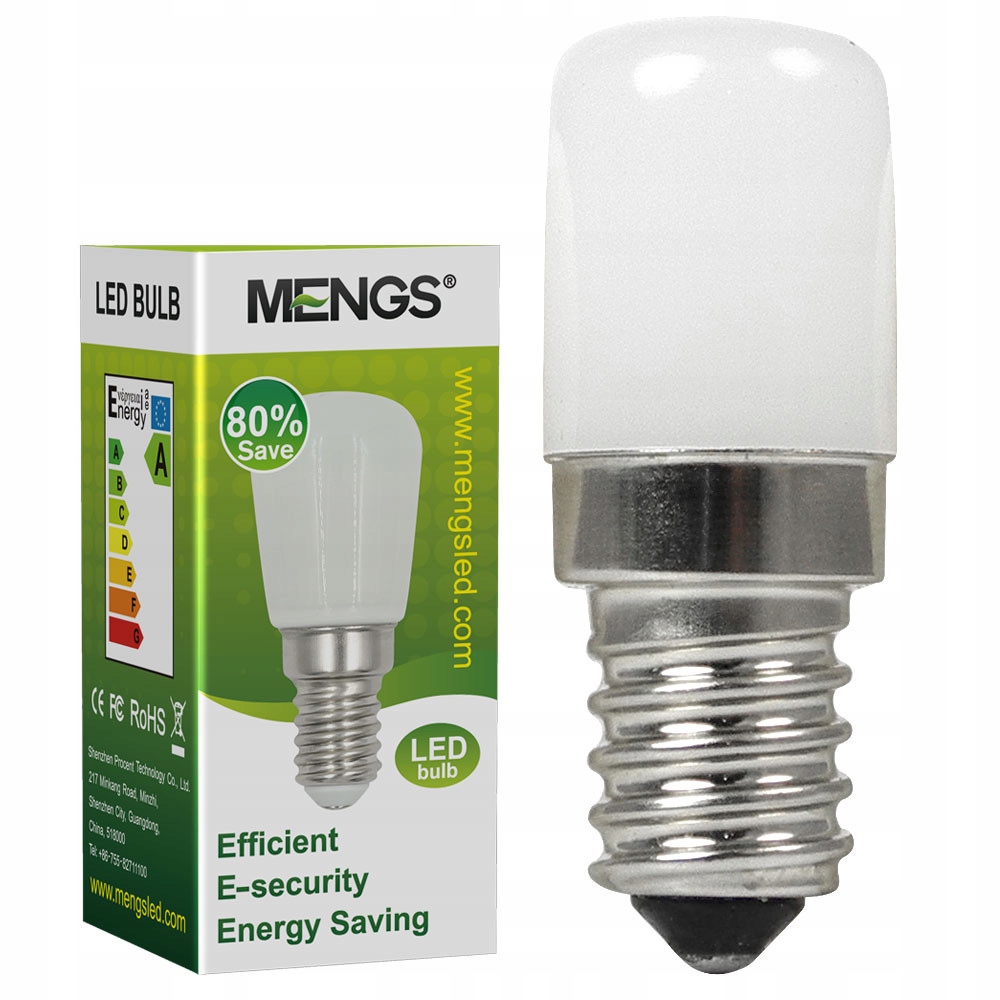 

Żarówka Led E14 2W biały ciepły Ac 220-240V