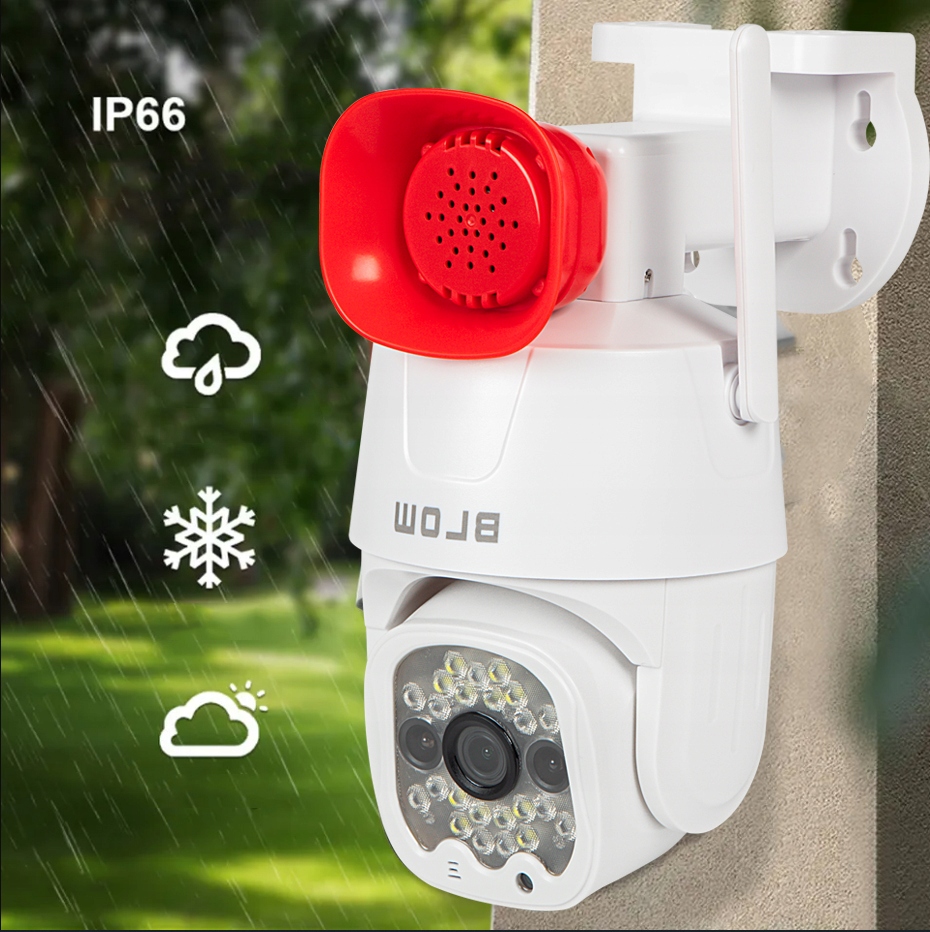 KAMERA OBROTOWA ZEWNĘTRZNA WIFI 3Mpx 2K ZOOM DETEKCJA MEGAFON Marka Blow