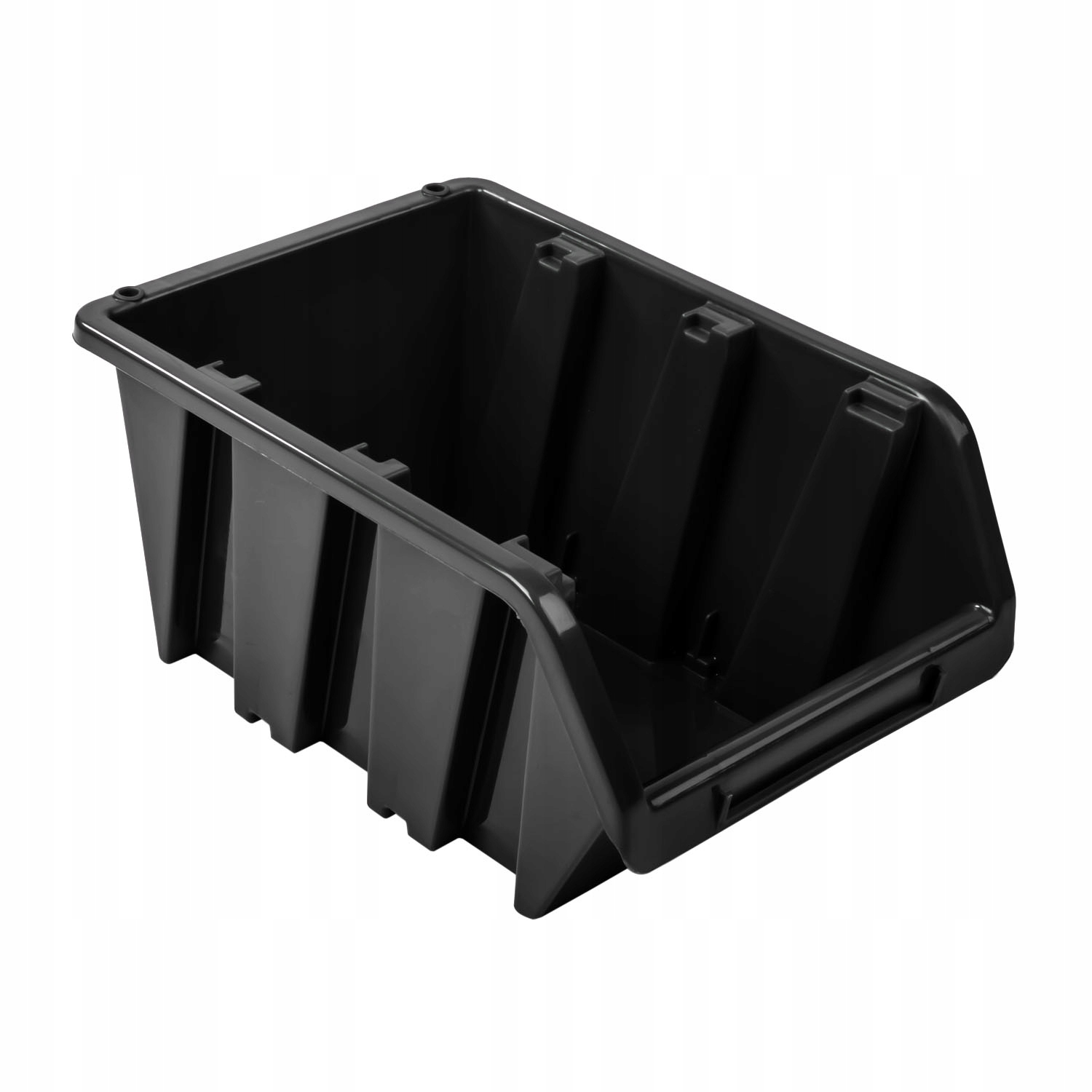 Pojemnik Magazyn 50x Organizer kuweta NP12 CZARNY Materiał plastik