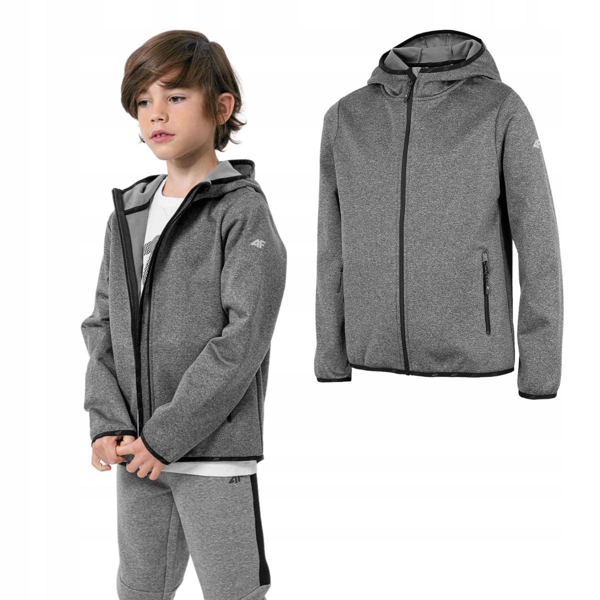 

Kurtka Dziecięca 4F Softshell Przejściowa Membrana