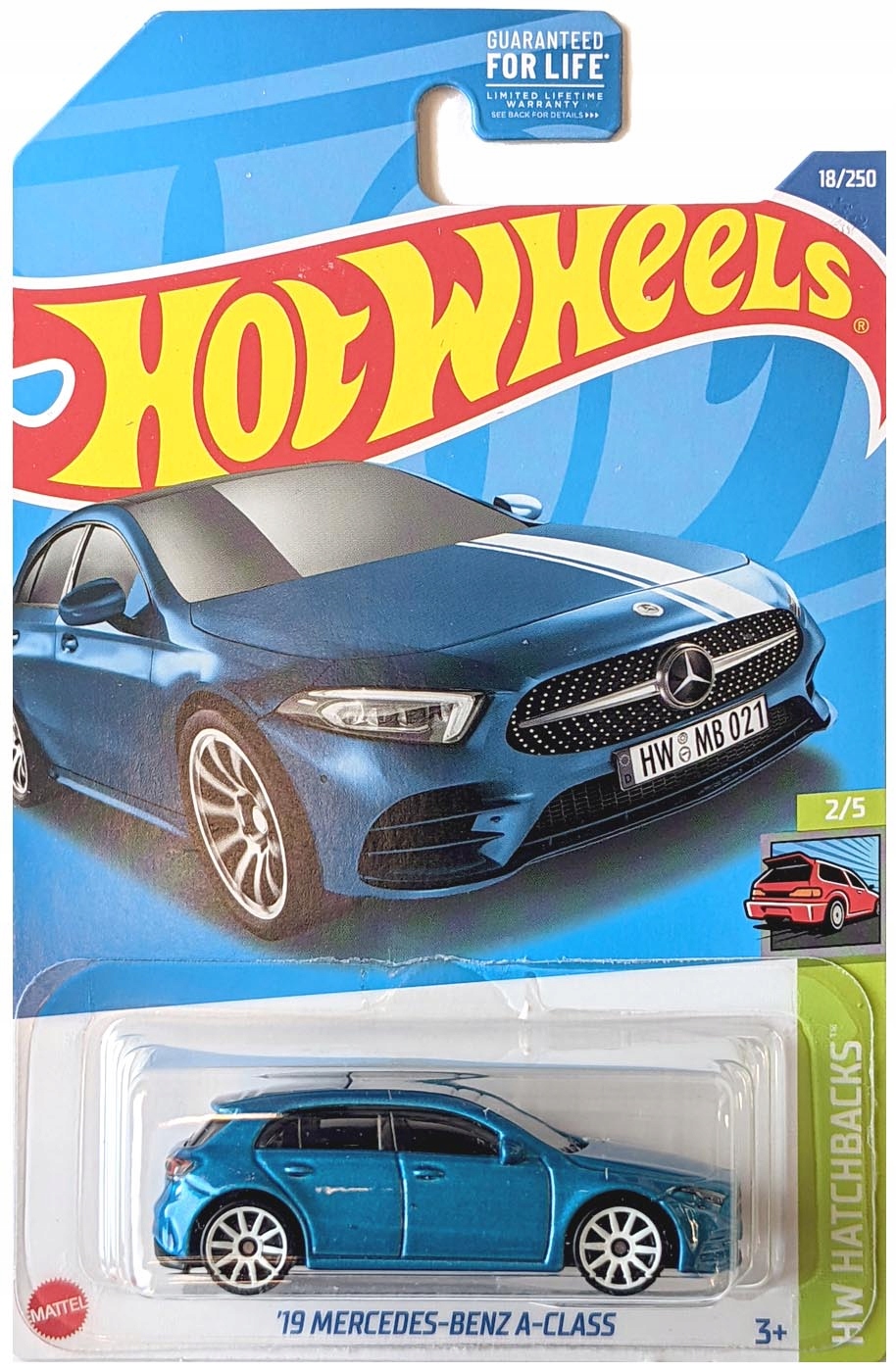 HOT WHEELS 19 MERCEDES BENZ A-CLASS HW HATCHBACKS 2/5 1:64 NOWY !!!